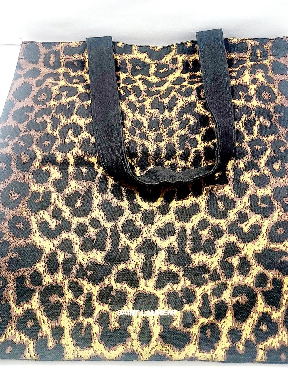 Yves Saint Laurent Canvas Satchel